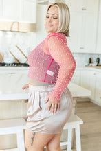 Load image into Gallery viewer, Pearl Diver Layering Top in Pink