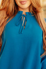 Load image into Gallery viewer, We Believe Keyhole Tie Detail Blouse