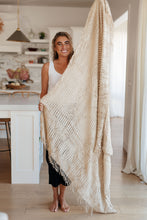 Load image into Gallery viewer, Graham Blanket Single Cuddle Size in Beige
