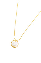 Load image into Gallery viewer, Center of the World Pearl Pendant Necklace