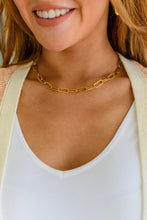 Load image into Gallery viewer, Classic Paper Clip Chain Necklace