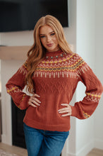 Load image into Gallery viewer, Cozy Chalet Fair Isle Sweater