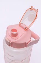 Load image into Gallery viewer, Elevated Water Tracking Bottle in Pink