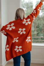 Load image into Gallery viewer, Enough Anyways Floral Cardigan in Burnt Orange