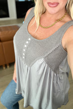 Load image into Gallery viewer, Swing With Me Waffle Knit Swing Tank