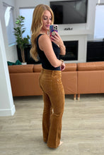 Load image into Gallery viewer, Cordelia Bootcut Corduroy Pants in Camel
