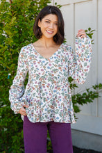 Load image into Gallery viewer, I Think I Can V-Neck Floral Top