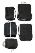 Load image into Gallery viewer, It Girl Travel Collection Suitcase Organizers In Black