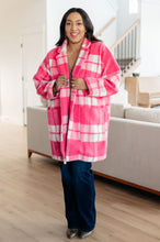 Load image into Gallery viewer, Passion in Plaid Coat in Pink