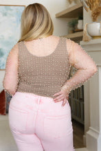Load image into Gallery viewer, Pearl Diver Layering Top in Beige
