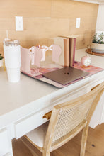 Load image into Gallery viewer, Boss Babe Expanding Desk Organizer in Pink