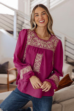 Load image into Gallery viewer, Rodeo Queen Embroidered Blouse
