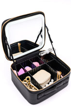 Load image into Gallery viewer, She&#39;s All That LED Makeup Case in Black