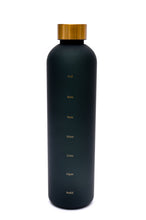 Load image into Gallery viewer, Sippin&#39; Pretty 32 oz Translucent Water Bottle in Black &amp; Gold