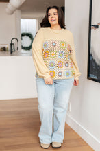Load image into Gallery viewer, Square Dance Granny Square Sweater