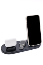 Load image into Gallery viewer, The Place To Be Wireless Charging Station in Black