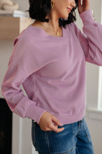 Load image into Gallery viewer, Totally Verified Long Sleeve V-Neck Top