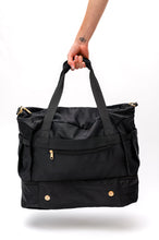 Load image into Gallery viewer, Travel Bestie Duffel in Black