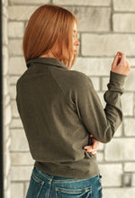 Load image into Gallery viewer, Where Are You Zip Up Jacket in Olive